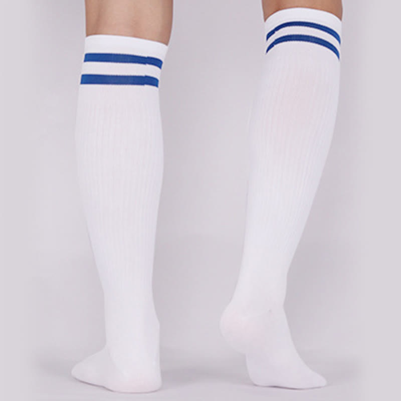 Breathable Soccer Knee High Socks(5 Pairs) - image 1