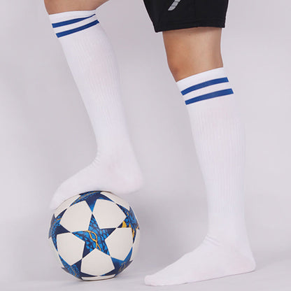 Breathable Soccer Knee High Socks(5 Pairs) - image 0
