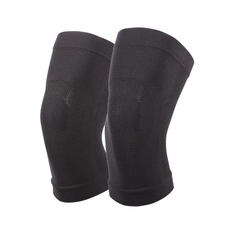 Seamless Support Knee Braces(2 Pieces) - Black - XL - image 1