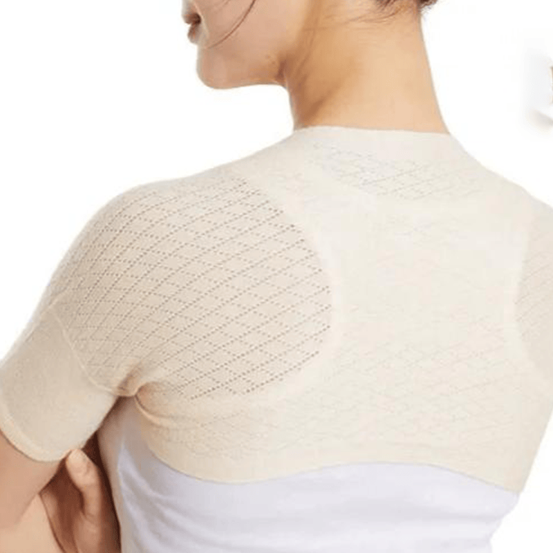 Lightweight Knit Breathable Shoulder Brace - Nude - XXL - image 6