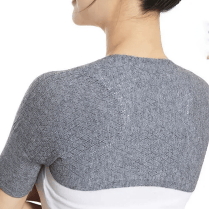 Lightweight Knit Breathable Shoulder Brace - Grey - XXL - image 7