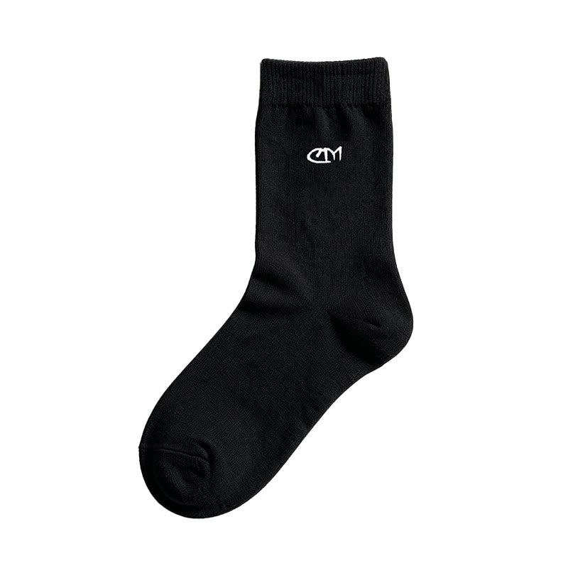 Classic Cotton Blend Quarter Socks(5 Pairs) - Black - EU39-44(US6-10) - image 4
