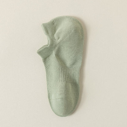 Cotton Ankle Socks(3 Pairs) - Green - EU39-44(US6-10) - image 5