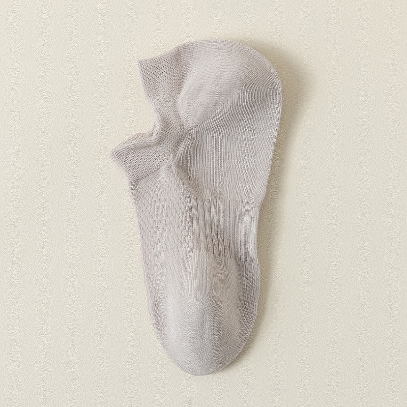 Cotton Ankle Socks(3 Pairs) - Khaki - EU39-44(US6-10) - image 4