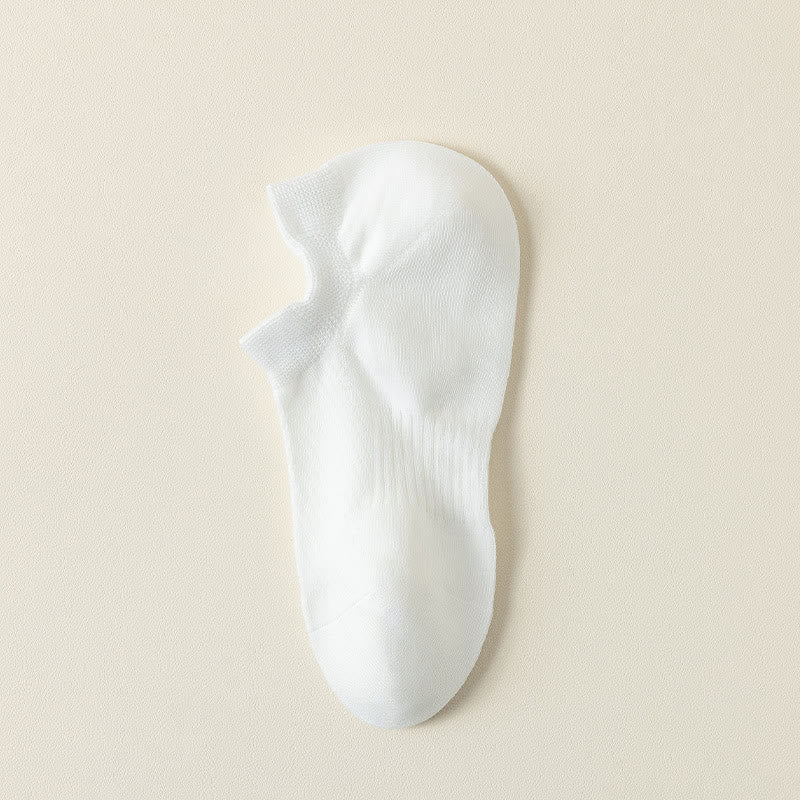 Cotton Ankle Socks(3 Pairs) - White - EU39-44(US6-10) - image 3