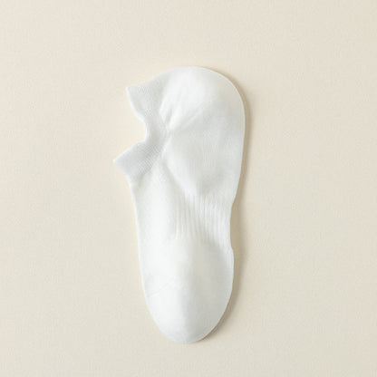 Cotton Ankle Socks(3 Pairs) - White - EU39-44(US6-10) - image 3