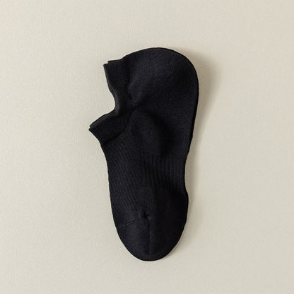Cotton Ankle Socks(3 Pairs) - Black - EU39-44(US6-10) - image 2