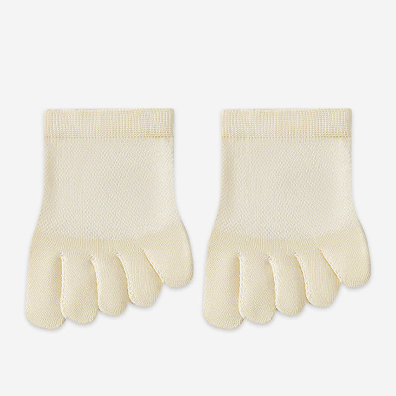 Cotton Soft Alignment Socks(5 Pairs) - Yellow - EU36-40(US3-7) - image 15