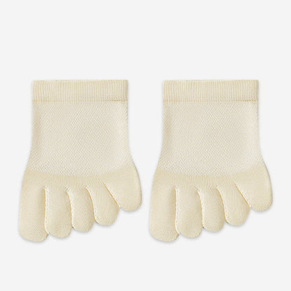 Cotton Soft Alignment Socks(5 Pairs) - Yellow - EU36-40(US3-7) - image 15