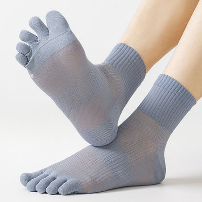 Breathable Cotton Alignment Socks(5 Pairs) - image 7