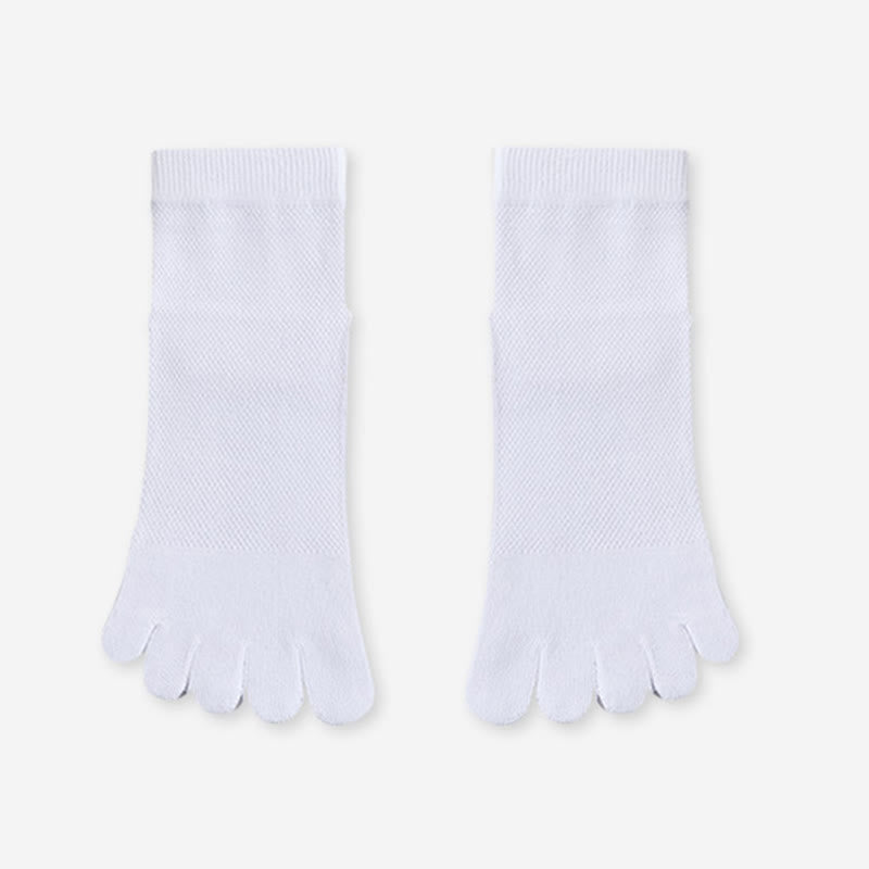 Breathable Antibacteria Alignment Socks(3 Pairs) - White - EU40-45(US7-11) - image 11