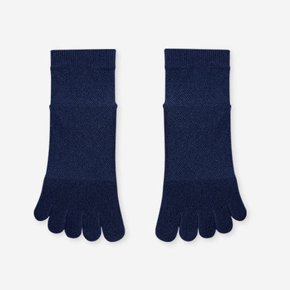 Breathable Antibacteria Alignment Socks(3 Pairs) - Navy Blue - EU40-45(US7-11) - image 15