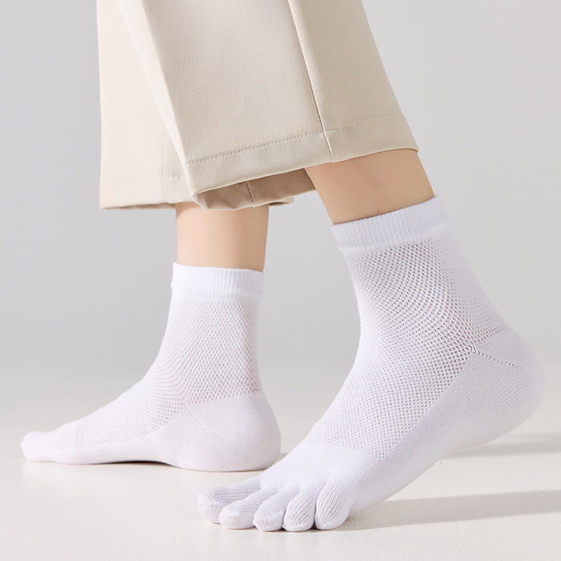 Breathable Antibacteria Alignment Socks(3 Pairs) - image 2