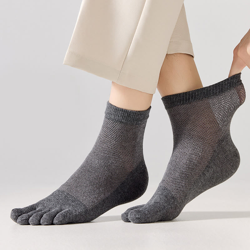 Breathable Antibacteria Alignment Socks(3 Pairs) - image 5