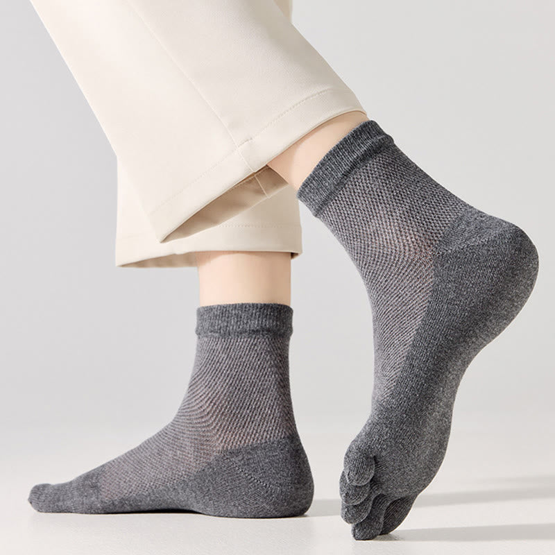 Breathable Antibacteria Alignment Socks(3 Pairs) - image 7