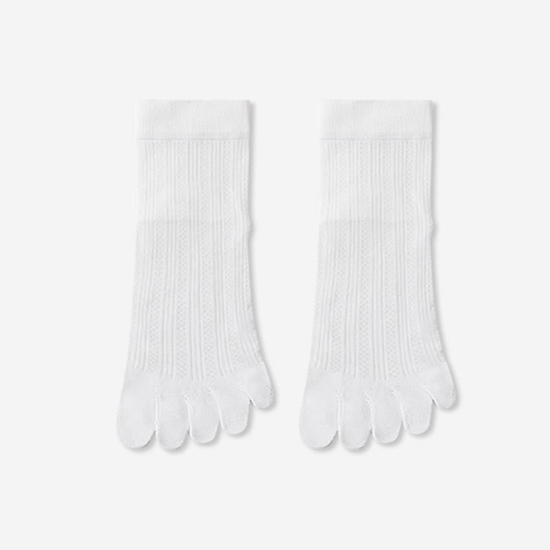 Bamboo Alignment Socks(3 Pairs) - White - EU36-40(US3-7) - image 14