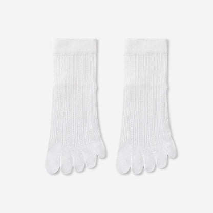 Bamboo Alignment Socks(3 Pairs) - White - EU36-40(US3-7) - image 14