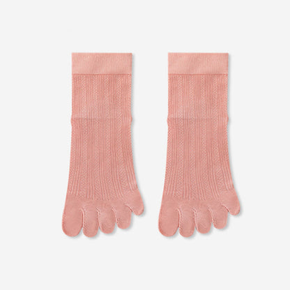Bamboo Alignment Socks(3 Pairs) - Pink - EU36-40(US3-7) - image 12