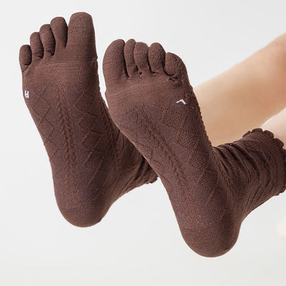 Cotton Mesh Alignment Socks(3 Pairs) - image 9