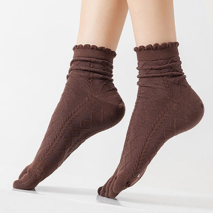 Cotton Mesh Alignment Socks(3 Pairs) - image 10