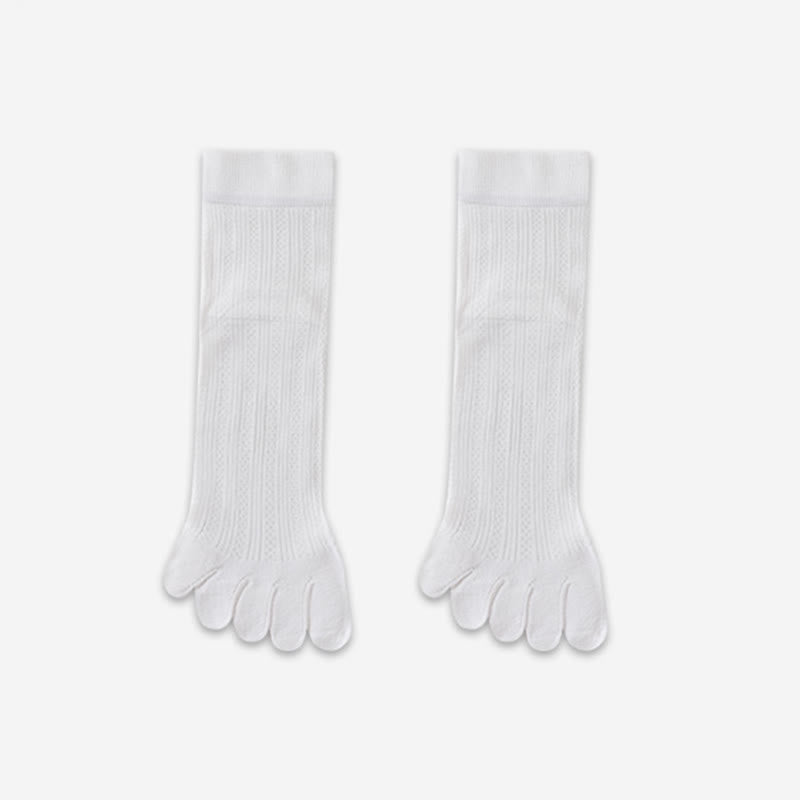 Bamboo Lightweight Alignment Socks(4 Pairs) - White - EU39-45(US6-11) - image 12