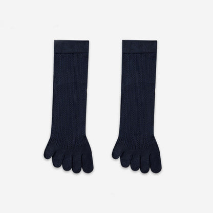 Bamboo Lightweight Alignment Socks(4 Pairs) - Navy Blue - EU39-45(US6-11) - image 13