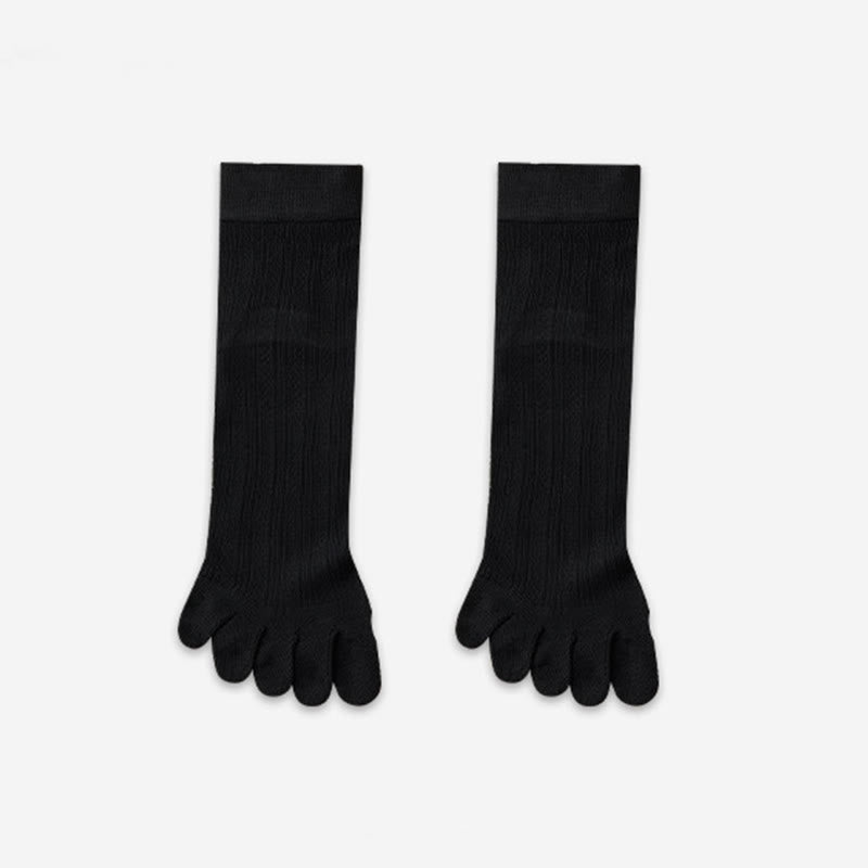 Bamboo Lightweight Alignment Socks(4 Pairs) - Black - EU39-45(US6-11) - image 15