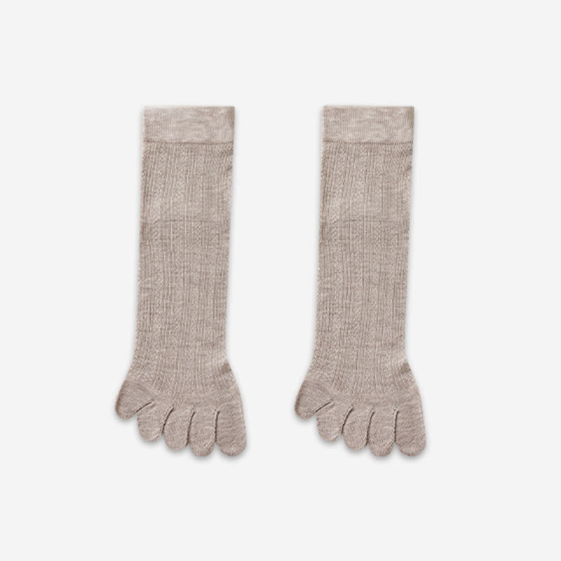 Bamboo Lightweight Alignment Socks(4 Pairs) - Apricot - EU39-45(US6-11) - image 18