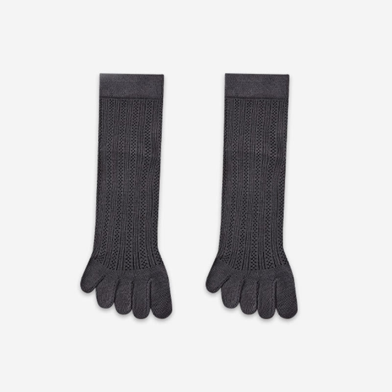 Bamboo Lightweight Alignment Socks(4 Pairs) - Dark Grey - EU39-45(US6-11) - image 17