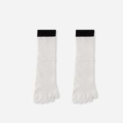 Casual Colorblock Alignment Socks(3 Pairs) - White - EU36-40(US3-7) - image 11