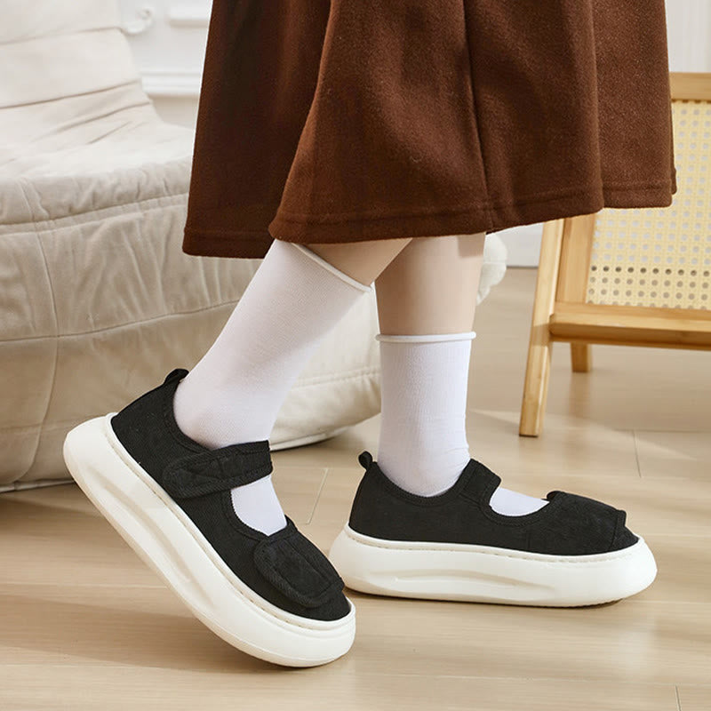 Plus Size Wide Open Design Slippers - image 3