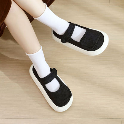 Plus Size Wide Open Design Slippers - image 2