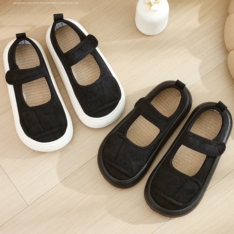 Plus Size Wide Open Design Slippers - image 12