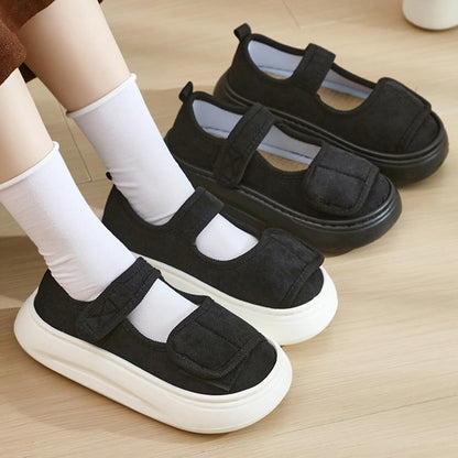 Plus Size Wide Open Design Slippers - image 0