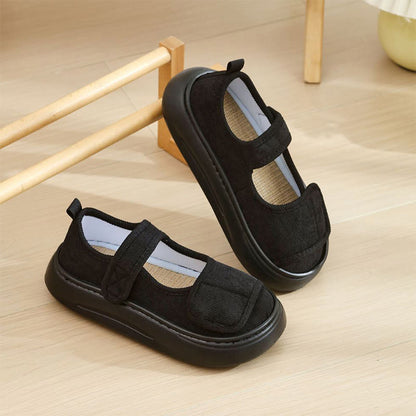 Plus Size Wide Open Design Slippers - Black - EU44-45(US10-11) - image 11