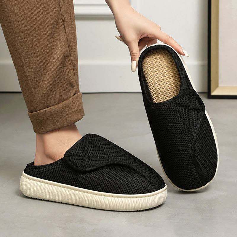 Plus Size Breathable Mesh Upper Slippers - image 10