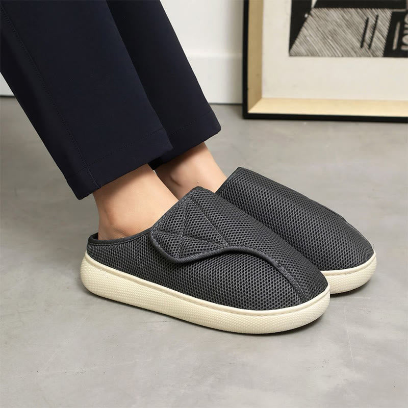 Plus Size Breathable Mesh Upper Slippers - image 8