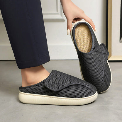 Plus Size Breathable Mesh Upper Slippers - image 9
