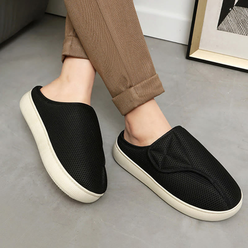 Plus Size Breathable Mesh Upper Slippers - image 3