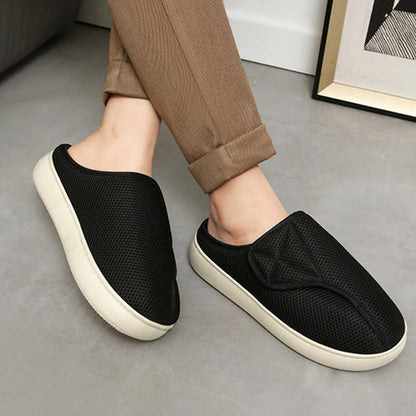 Plus Size Breathable Mesh Upper Slippers - image 3