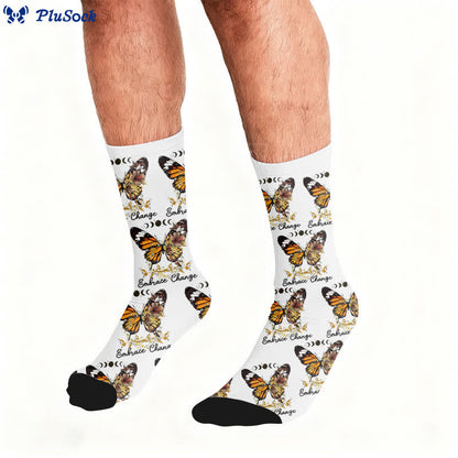 Bowknot Flag Butterfly Socks - image 3