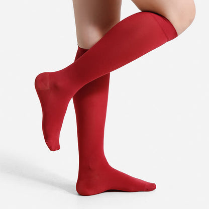 Classic Solid Compression Socks - image 1