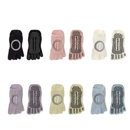 Five Toe Yoga Grip Socks(2 Pairs) - image 4