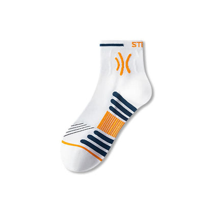 Quick Dry Cushioned Socks (5 Pairs) - White - EU38-44(US5-10) - image 3