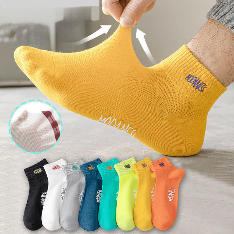 Breathable Cotton Ankle Socks(8 Pairs) - image 0