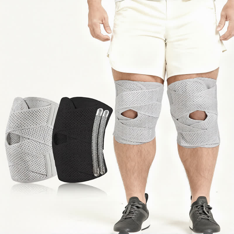 Open Patella Support Knee Brace - image 0