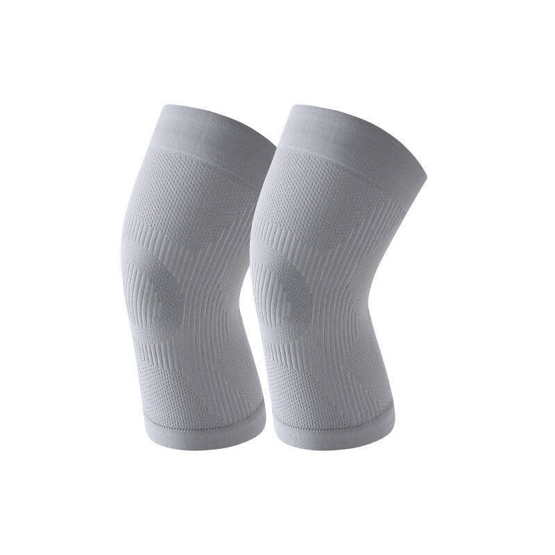 Breathable supportive Compression Knee Braces - Grey - L - image 8