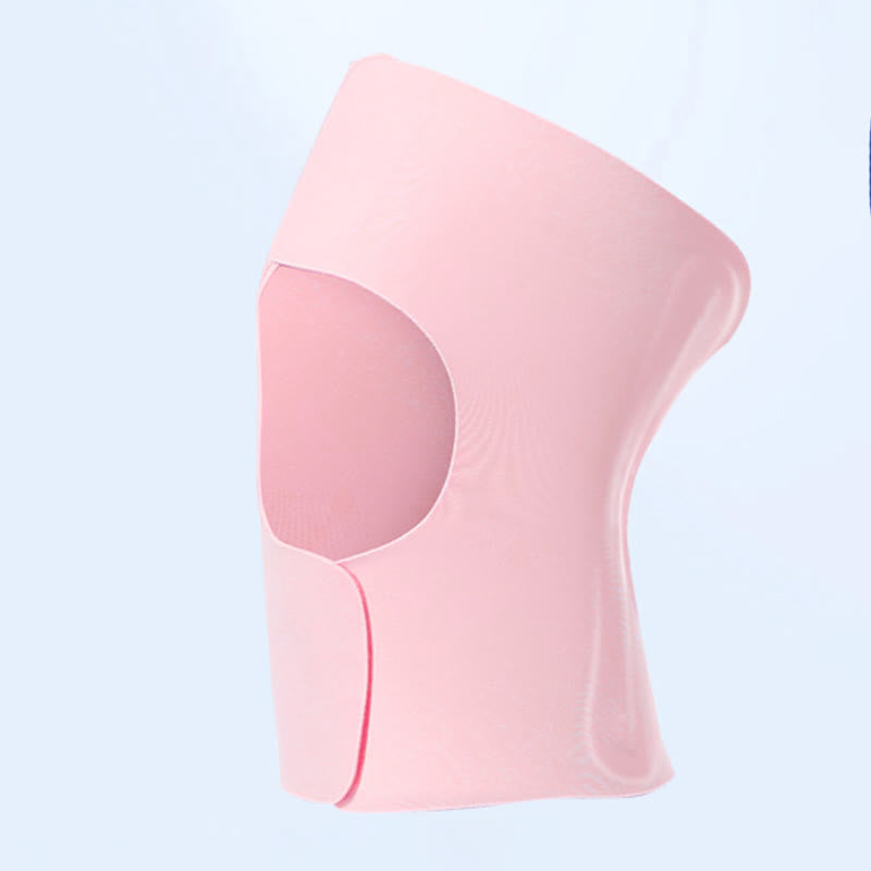 Open Patella Compression Knee Brace - Pink - XL - image 4
