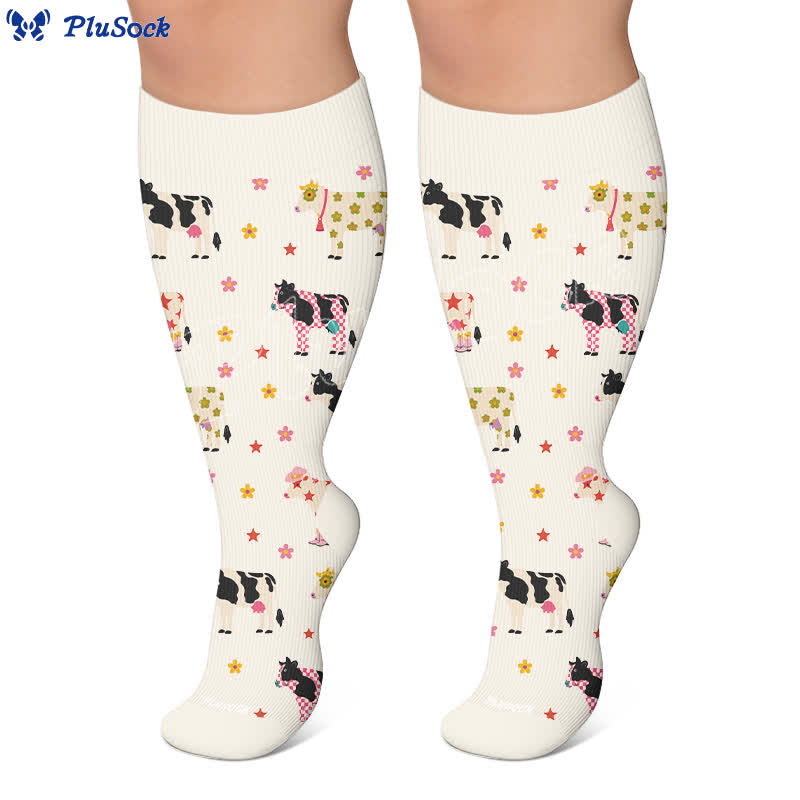 Plus Size Creative Animal Compression Socks - image 7