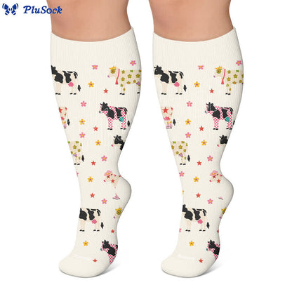 Plus Size Creative Animal Compression Socks - image 7